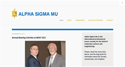 Desktop Screenshot of alphasigmamu.org